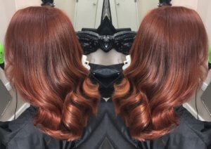 Copper/red full head tint