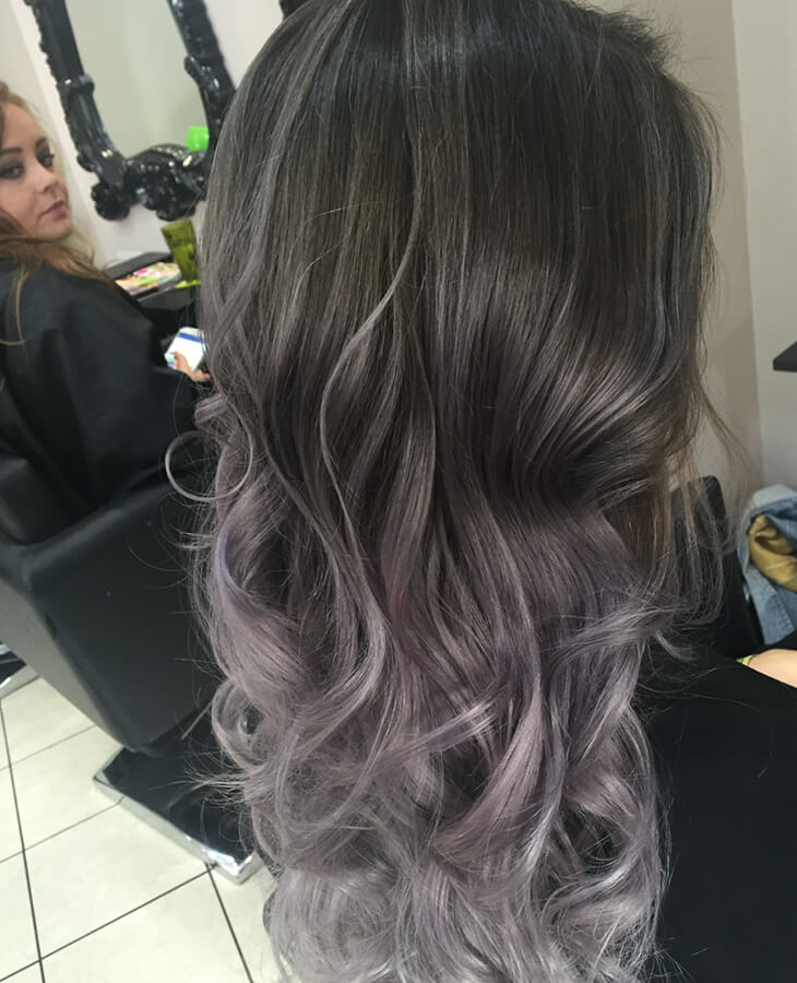Ombré Grey Lilac - Hair Jungle