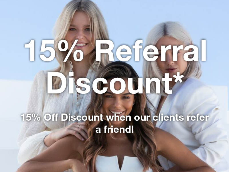 15% referral discount