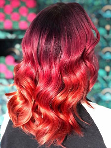 Ombre hair example